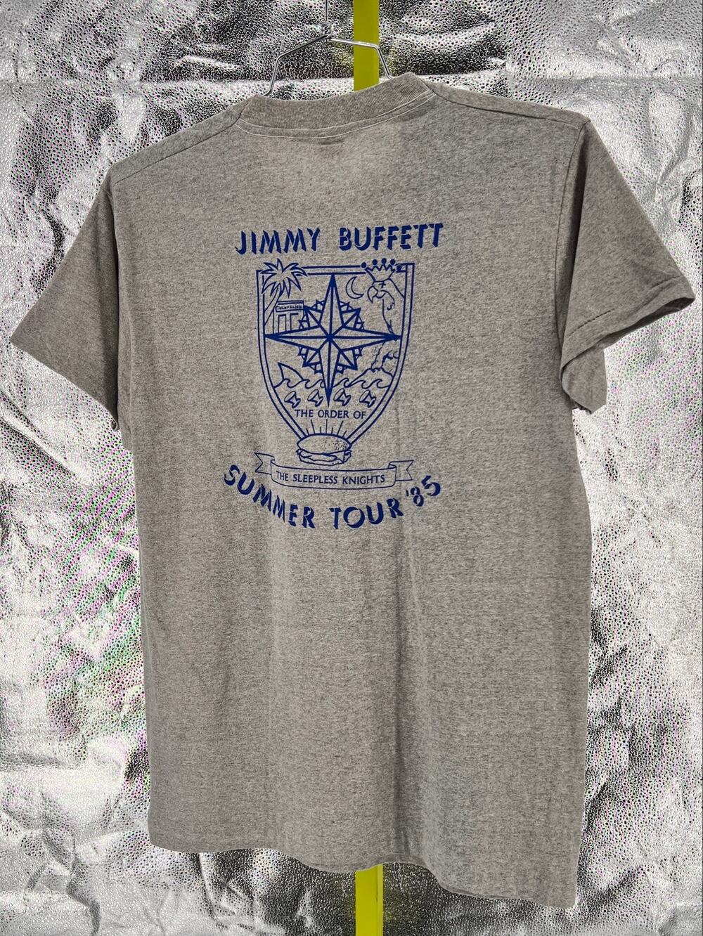 Jimmy Buffett Vintage 1985 Order of Sleepless Knights Tour Rare Original XL